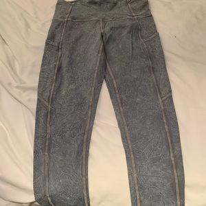 Grey lululemon leggings worn once!